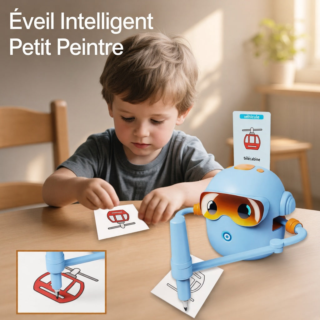 Robot Dessinateur Intelligent – Jouet Éducatif et Créatif pour Enfants