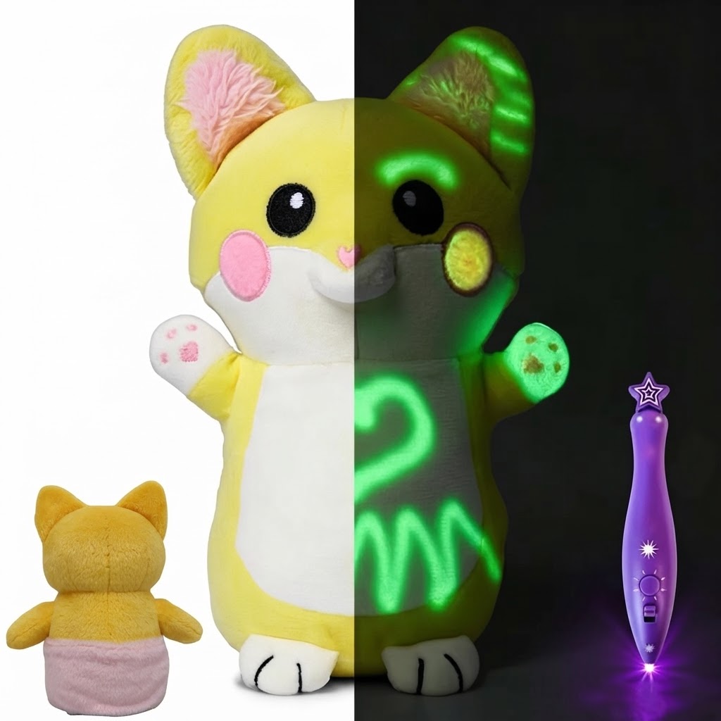 Peluche Lumineuse Veilleuse – Compagnon Doux pour Enfants