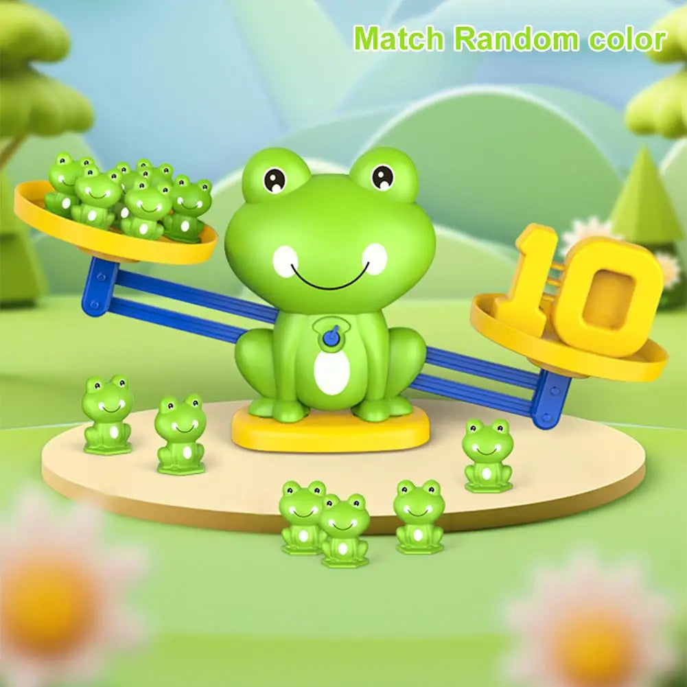Jeu de balance grenouilles – Mathématiques amusantes