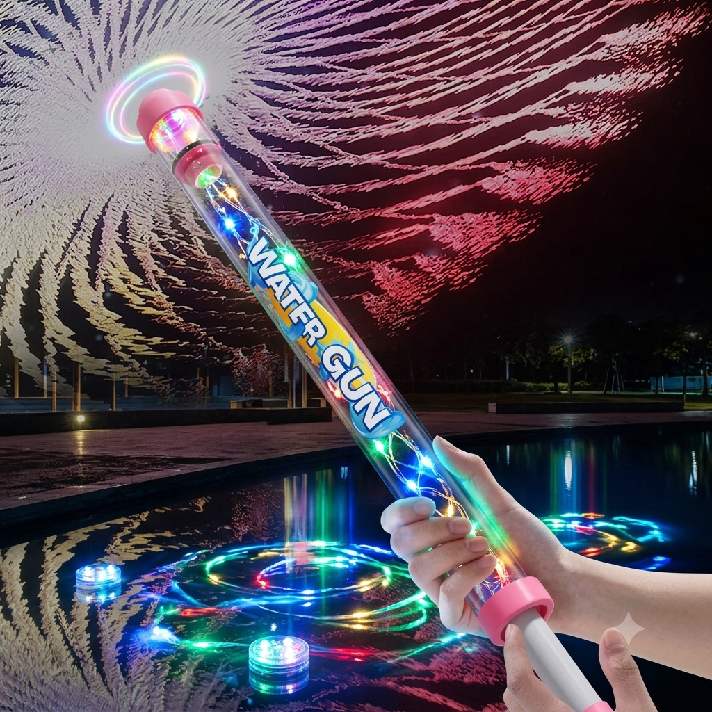 Pistolet à Eau Feu d’Artifice – Fun & Rafraîchissement