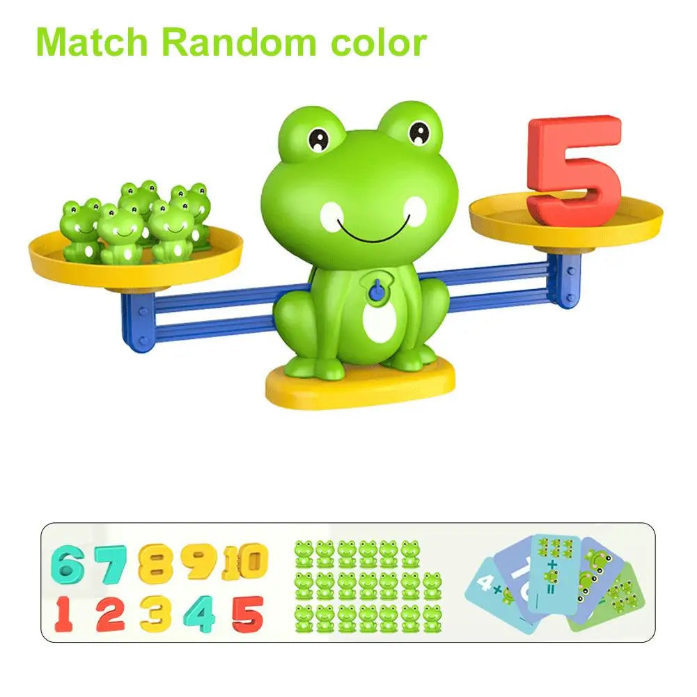 Jeu de balance grenouilles – Mathématiques amusantes