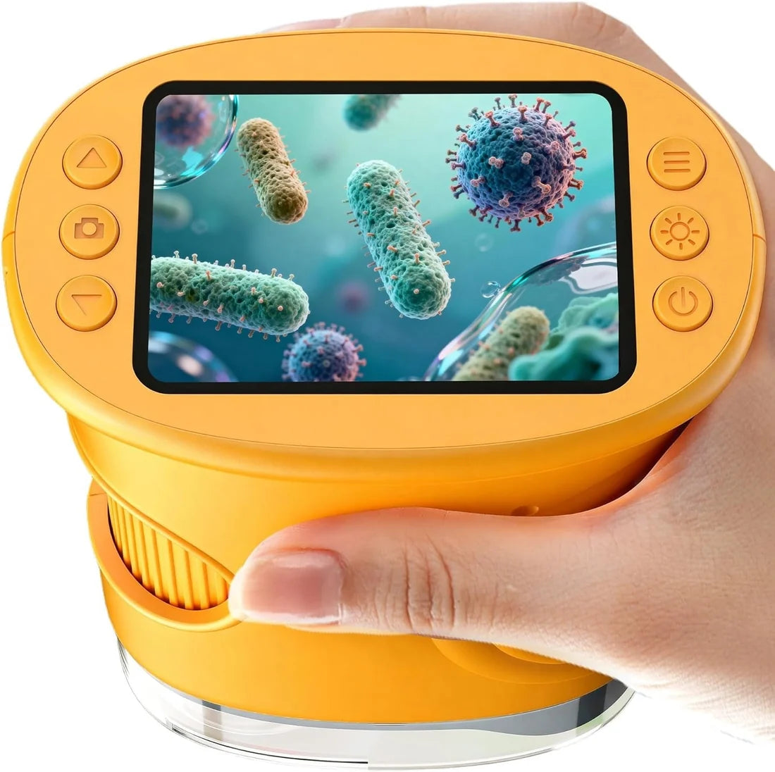 Microscope Éducatif pour Enfants – Grossissement 1000× avec LED, Photo et Vidéo