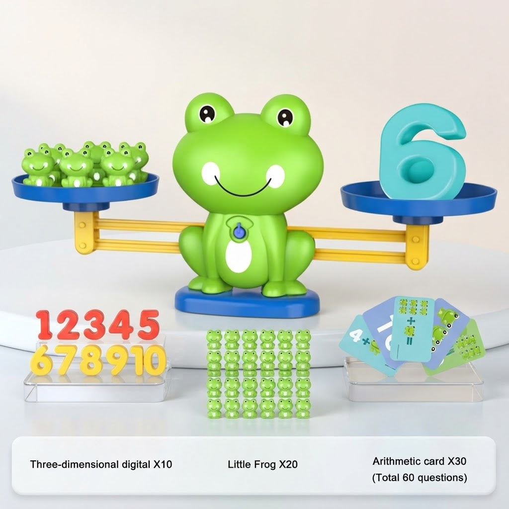 Jeu de balance grenouilles – Mathématiques amusantes