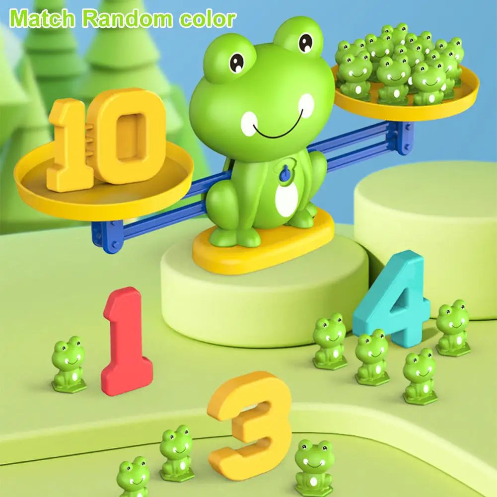 Jeu de balance grenouilles – Mathématiques amusantes