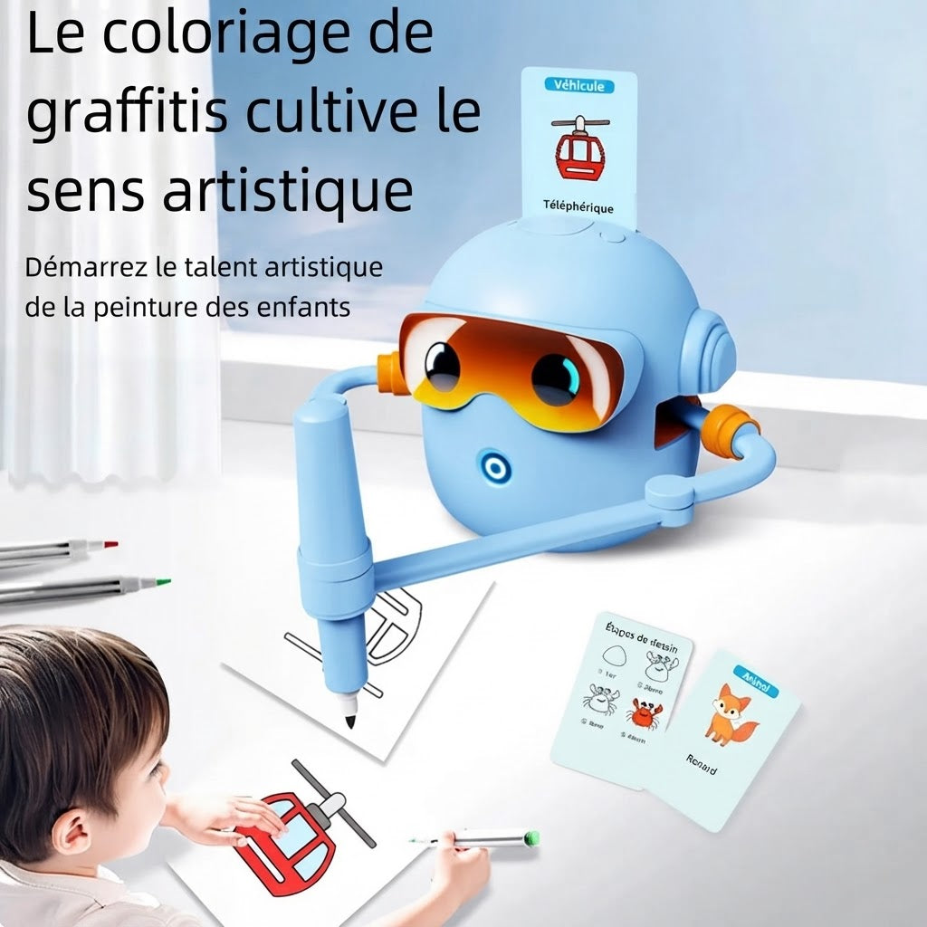 Robot Dessinateur Interactif à Commande Vocale