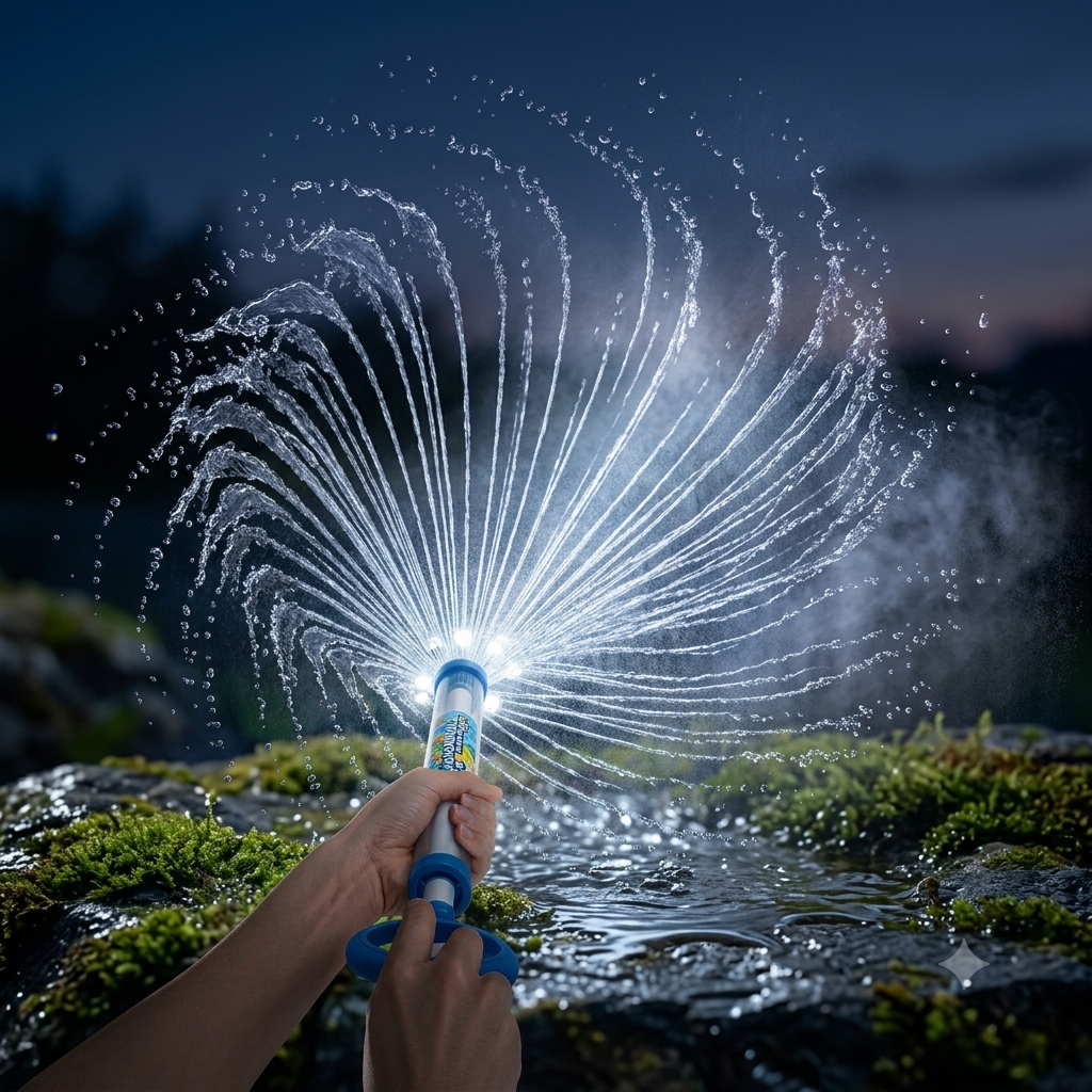 Pistolet à Eau Feu d’Artifice – Fun & Rafraîchissement