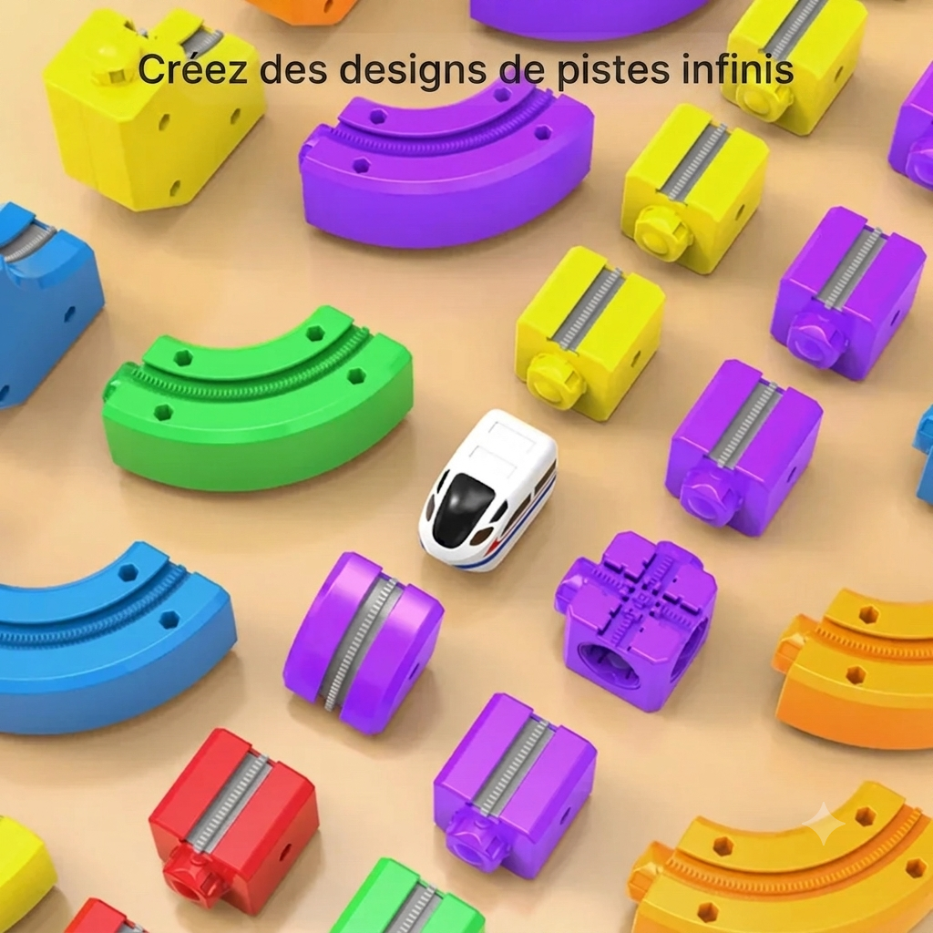 WonderRail™ – La voie ferrée modulaire 3D pour les petits constructeurs curieux