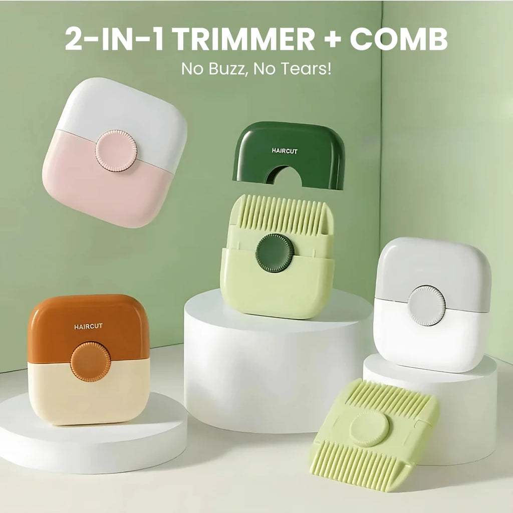 Snip-Snip Buddy : Le Peigne Coupe-Cheveux Sympa pour Enfants – Marron