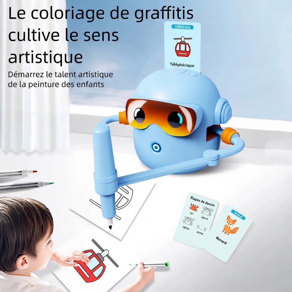 Robot Dessinateur Interactif à Commande Vocale