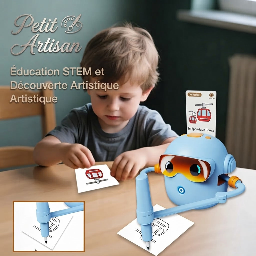 Robot Dessinateur Interactif à Commande Vocale