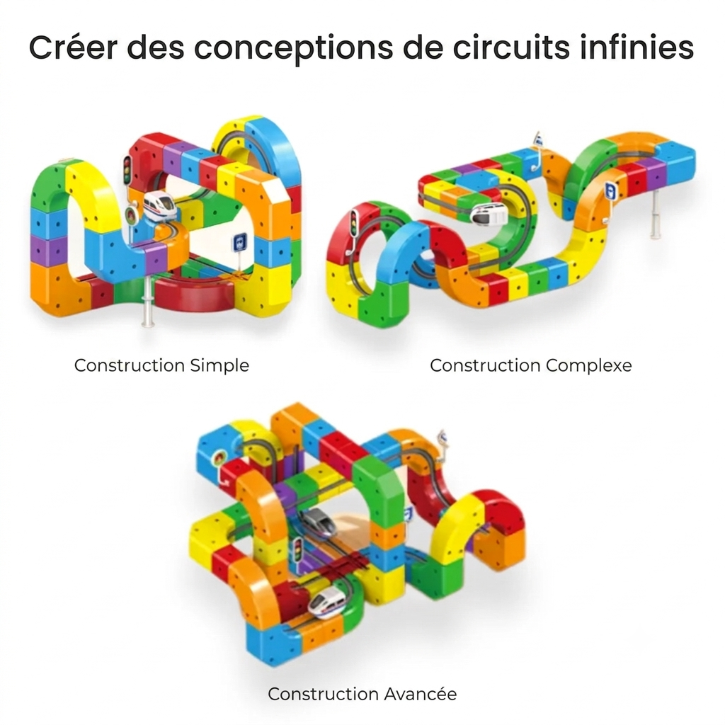 WonderRail™ – La voie ferrée modulaire 3D pour les petits constructeurs curieux