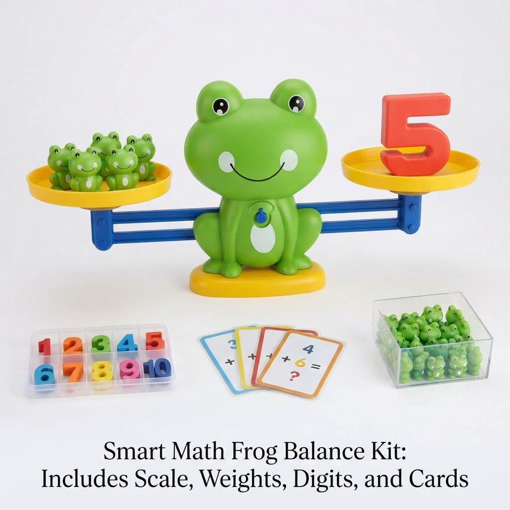 Jeu de balance grenouilles – Mathématiques amusantes