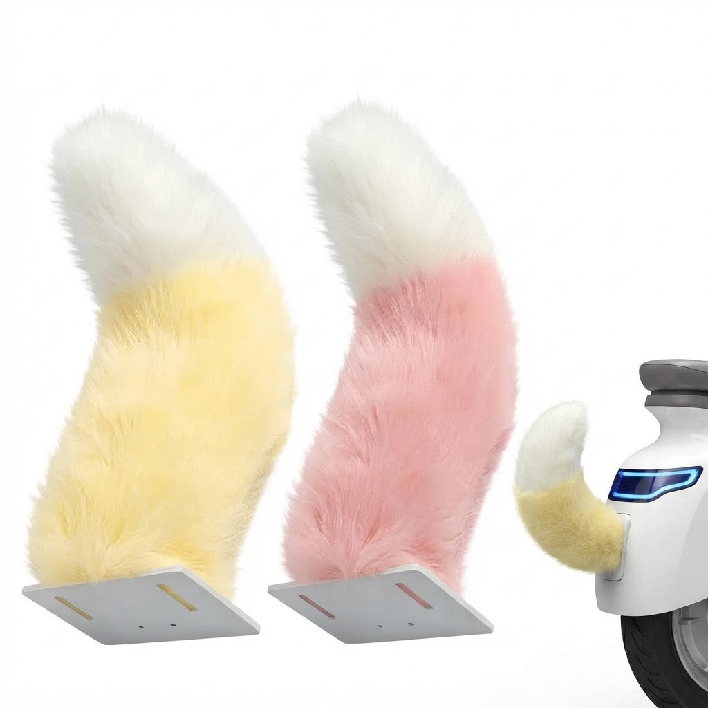 Queue de Renard Électrique Pelucheuse pour Voiture