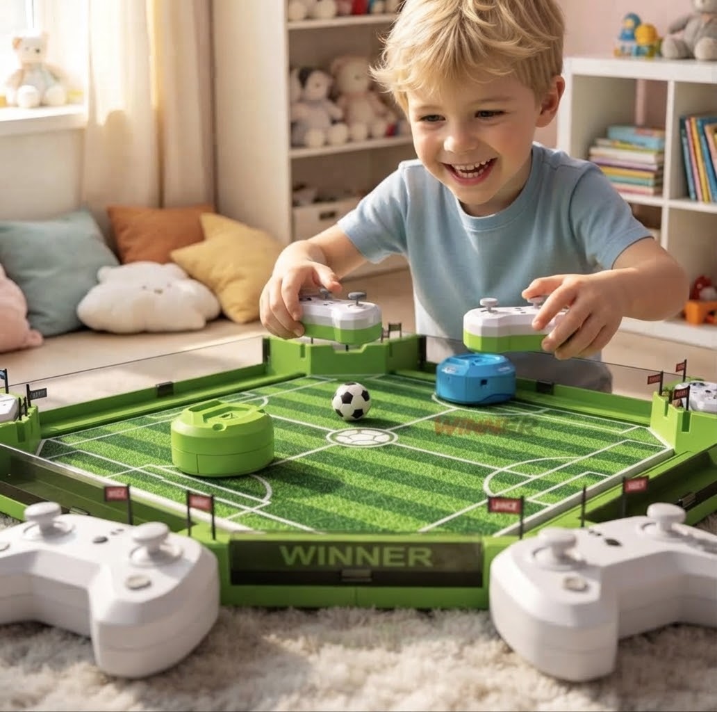 Jeu de Football de Table Arcade 4 Joueurs – Fun en Famille & Système de Points