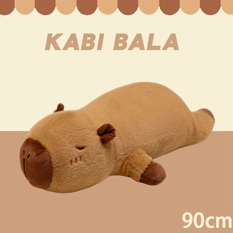 Coussin en Peluche Capybara – Compagnon Douillet