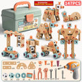 Coffret d'Outils DIY pour Enfants – Kit de Montage à Vis et Écrous