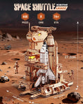 Puzzle 3D Robotime ROKR – Navette Spatiale avec Éclairage
